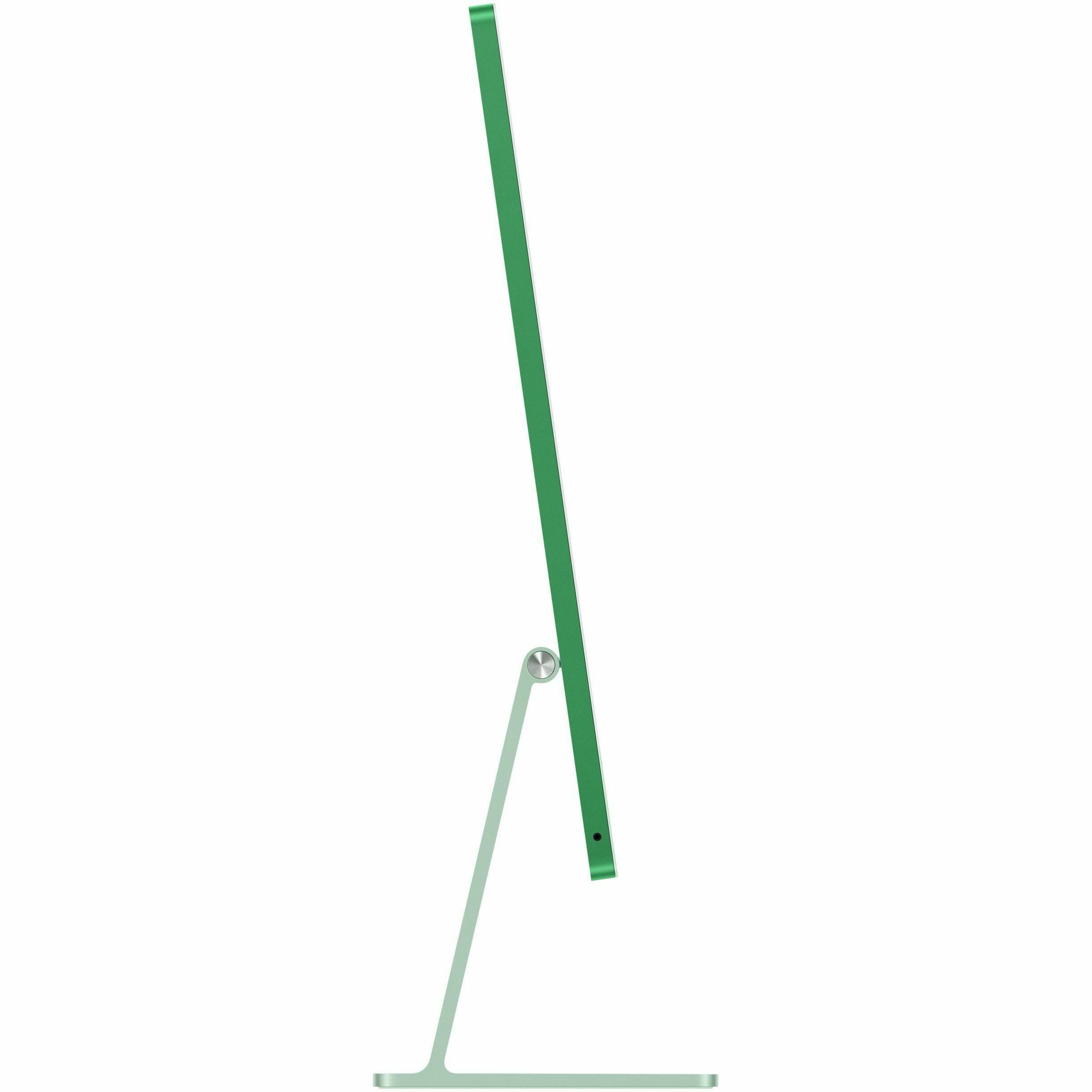 Green Apple iMac 24-inch all-in-one desktop with 4.5K Retina display — right view