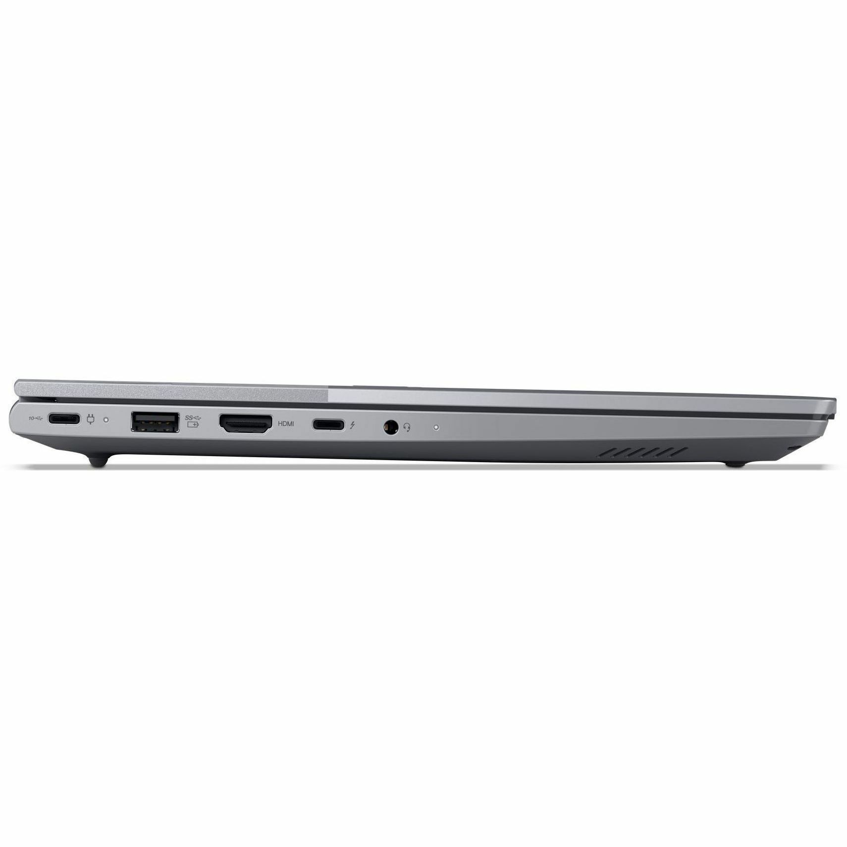 Lenovo ThinkBook 14 G8 IRL business laptop with 14-inch WUXGA touch display in Luna Grey — right view