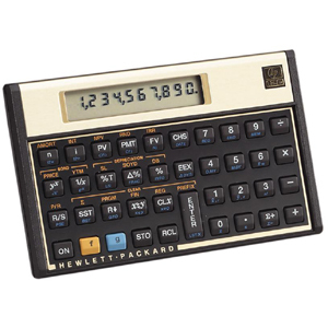 Hp 12c Financial Calculator