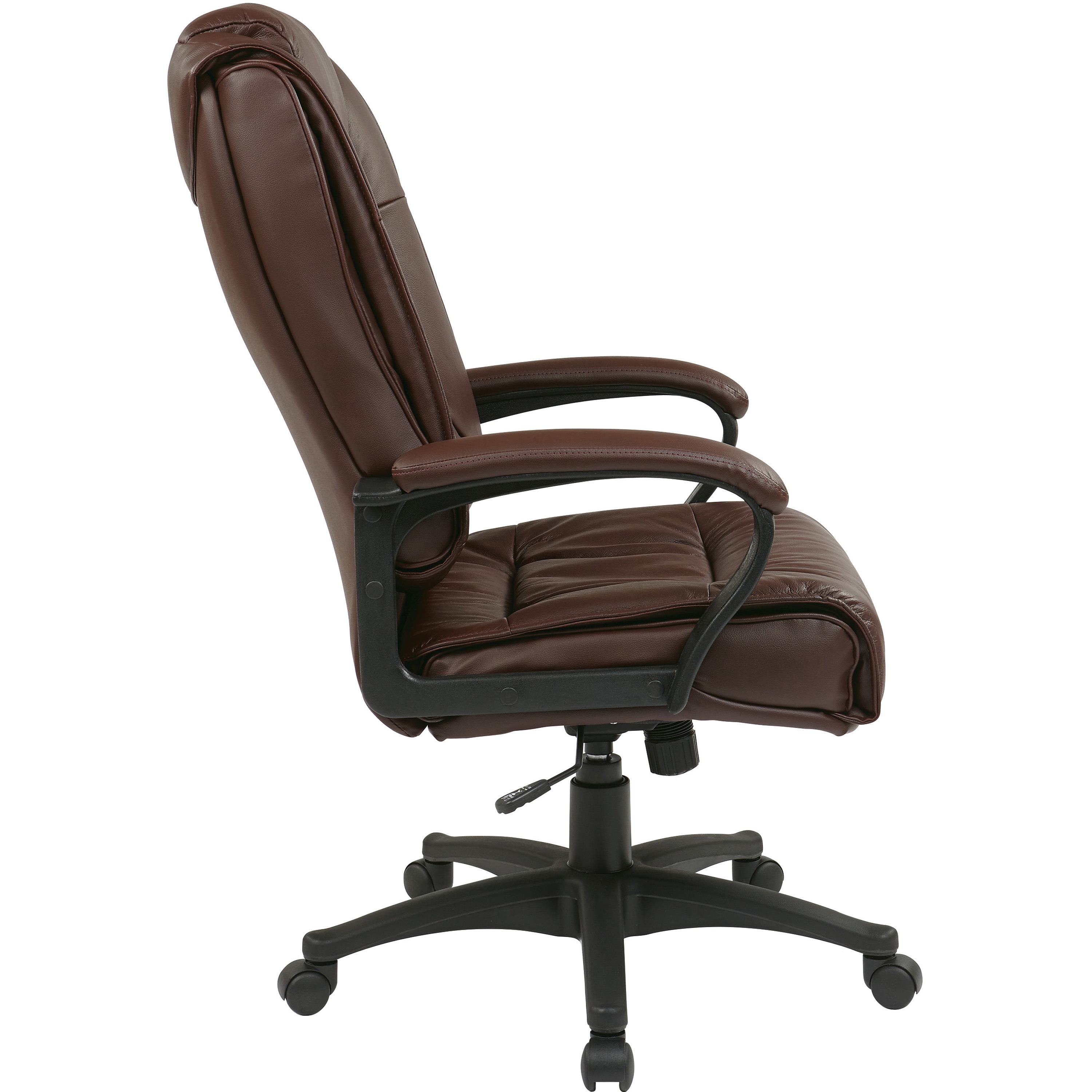 Office Star EX5162 Deluxe High Back Executive Leather Chair OSPEX51624