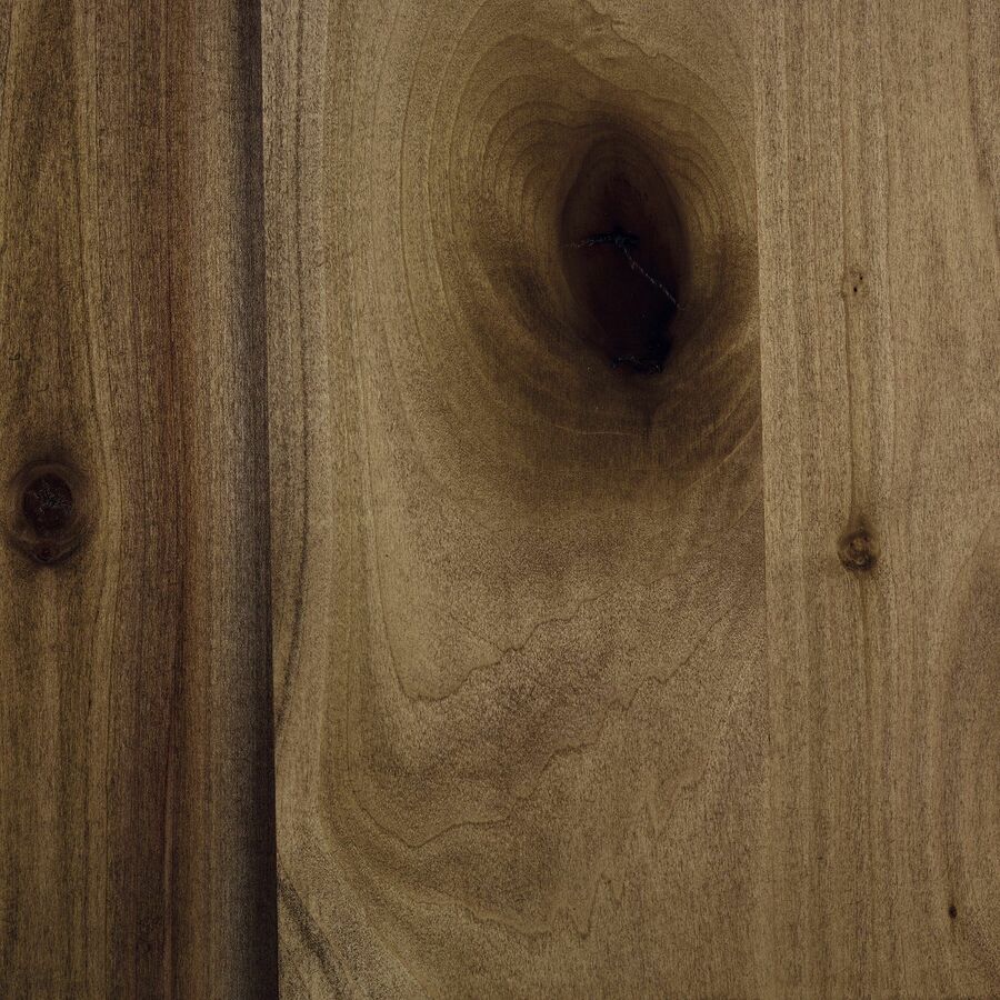 KFI 42" Round Vintage Wood Bistro Table - Round Top - 42" Height - Assembly Required - Natural - Vintage Wood - 1 Each