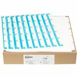 Avery Print & Apply Clear Label Dividerswith Index Maker Easy Apply&trade; Labels for Laser and Inkjet Printers, 5 tabs, 25 sets - 125 x Divider(s) - Print-on Tab(s) - 5 - 5 Tab(s)/Set - 8.50" Divider Width x 11" Divider Length - 3 Hole Punched 