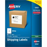 Avery%26reg%3B+Shipping+Labels+for+Copiers%2C+8-1%2F2%22+x+11%22+%2C+100+Labels+%285353%29