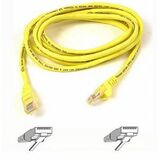 Belkin Cat5e Patch Cable - RJ-45 Male Network - RJ-45 Male Network - 2ft - Yellow