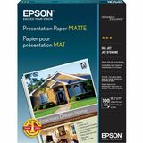 EPSS041062 - Epson Matte Inkjet Presentation Paper - Wh...