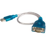 StarTech.com USB to RS232 DB9 Serial Adapter Cable - M/M