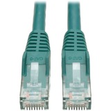 Tripp Lite by Eaton Cat6 Gigabit Snagless Molded (UTP) Ethernet Cable (RJ45 M/M) PoE Green 10 ft. (3.05 m)