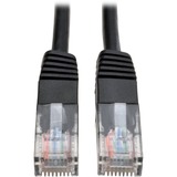 Tripp Lite by Eaton Cat5e 350 MHz Molded (UTP) Ethernet Cable (RJ45 M/M) PoE - Black 10 ft. (3.05 m)