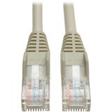 Tripp Lite by Eaton Cat5e 350 MHz Snagless Molded (UTP) Ethernet Cable (RJ45 M/M) PoE - Gray 50 ft. (15.24 m)