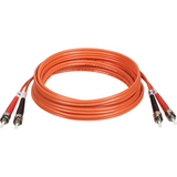 Tripp Lite by Eaton 2M Duplex Multimode 62.5/125 Fiber Optic Patch Cable ST/ST 6' 6ft 2 Meter