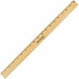 ACM05018 - Westcott Beveled Metal Edge Wood Rulers