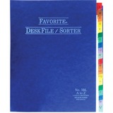 Wilson Jones® Favorite® Desk File/Sorter, A-Z Index, 10