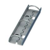 Master Catalog Rack Ring Section - 2.2" Maximum Capacity - Gray - Steel - 1 Each