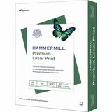 Hammermill Premium Laser Print Paper - White - 98 Brightness - Letter - 8 1/2" x 11" - 28 lb Basis Weight - Ultra Smooth - 500 / Ream - SFI