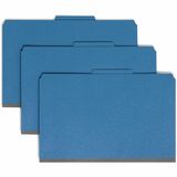 Smead SafeSHIELD Fastener 1-Divider Classification Folders