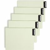 Smead 100% Recycled Filing Guides with Vertical Extra-Wide Blank Tab