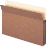 Smead Straight Tab Cut Legal Recycled File Pocket - 8 1/2" x 14" - 1 3/4" Expansion - Top Tab Location - Redrope, Kraft - Redrope - 30% Recycled - 25 / Box