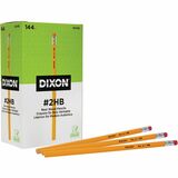 Dixon+Woodcase+No.2+Eraser+Pencils