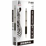 Zebra+Pen+STEEL+4+Series+F-402+Retractable+Ballpoint+Pen