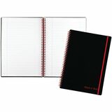 Black+n%27+Red+Soft+Cover+Business+Notebook