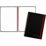 Black+n%27+Red+Polypropylene+Notebook+-+Letter