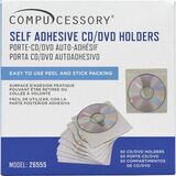 CCS26555 - Compucessory Self-Adhesive Poly CD/DVD Ho...