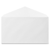 Sparco Diagonal Seam White Wove Envelopes