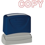Sparco COPY Red Title Stamp - Message Stamp - "COPY" - 1.75" (44.45 mm) Impression Width x 0.62" (15.75 mm) Impression Length - Red - 1 Each