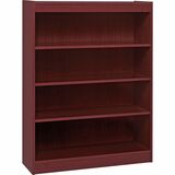 Lorell+Panel+End+Hardwood+Veneer+Bookcase