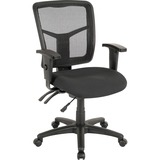 Image for Lorell ErgoMesh Series Managerial Mid-Back Chair