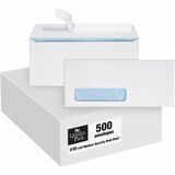Quality Park No. 10 Window Security Tinted Envelopes with a Self-Seal Closure