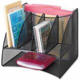 Safco+Onyx+Mesh+Corner+Organizer