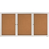 Quartet+Enclosed+Bulletin+Board+for+Indoor+Use