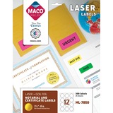 MACML7850 - MACO Laser Gold Foil Notarial & Certificate ...