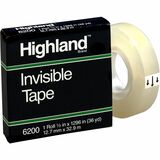 Highland+1%2F2%22W+Matte-finish+Invisible+Tape