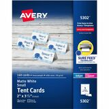 Avery%26reg%3B+Place+Cards%2C+Two-Sided+Printing%2C+2%22+x+3-1%2F2%22+%2C+160+Cards+%285302%29