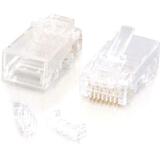 Cables To Go RJ45 Cat. 5E Modular Plug for Round Solid/Stranded Cable