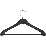 Lorell 1-piece Plastic Suit Hangers - for Garment - Plastic, Metal - 24 / Pack