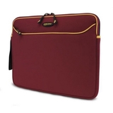 Mobile Edge SlipSuit Notebook Sleeve - Neoprene - Gold, Red