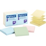 Highland+Self-sticking+Pastel+Pop-up+Notepads