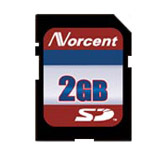 Technocel Kingston 2GB micro SD memory card  with a standard SD adapter