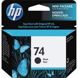 HP 74 Original Ink Cartridge - Single Pack - Inkjet - Standard Yield - 200 Pages - Black - 1 Each