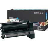 Lexmark Original Toner Cartridge - Laser - 15000 Pages - Cyan - 1 Each