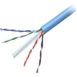 Belkin 1000ft Copper Cat6 Cable - TAA Compliant - 24 AWG Wires - Blue - Bare Wire - 1000ft - Blue