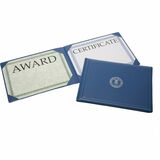 SKILCRAFT+Award+Certificate+Binder+With+Gold+Navy+Seal