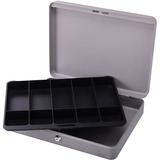 SPR15500 - Sparco All-Steel Locking Cash Box with T...