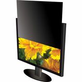 Kantek Secure-View Blackout Privacy Filter Black - For 17"Monitor - PET (Film) - Anti-glare - 1 Each