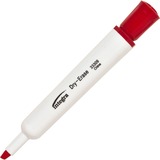 Integra Chisel Point Dry-erase Markers - Chisel Marker Point Style - Red - 1 Dozen