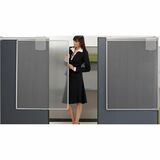 QRTWPS1000 - Quartet Workstation Sliding Privacy Screen