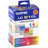 Brother LC513PKS Original Ink Cartridge - Inkjet - 400 Pages Cyan, 400 Pages Yellow, 400 Pages Magenta - Cyan, Yellow, Magenta - 1 Each
